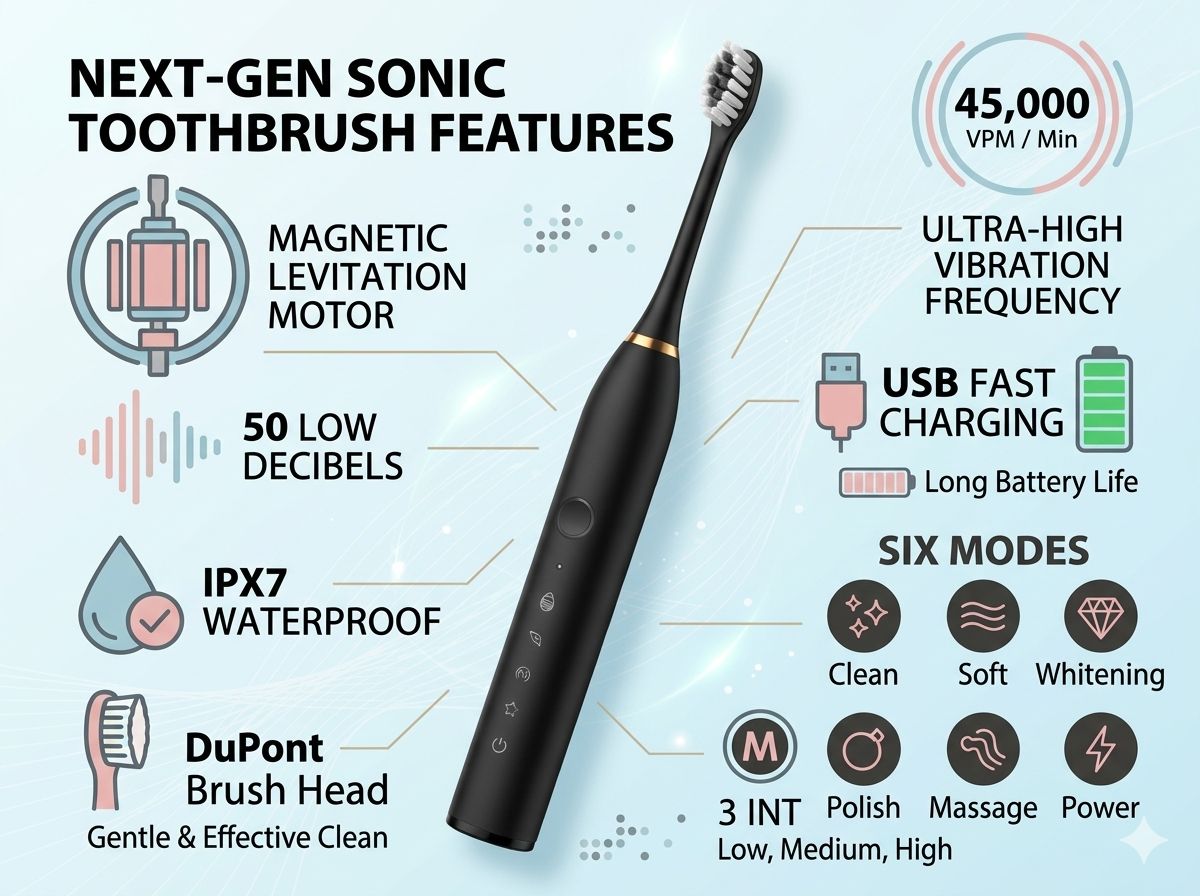 Electric Toothbrush, Teeth & Gums Care